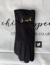 Load image into Gallery viewer, Buckle Detail Cashmere Blend Gloves (various colours) - chichappensboutique