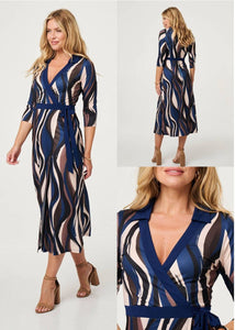 The Juniper Faux Wrap Dress - chichappensboutique