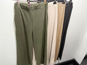 Obsession Super Soft Wide Leg Joggers (various colours)