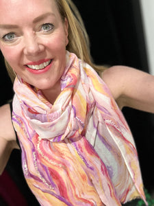 Marble Light Weight Scarf (various colours) - chichappensboutique