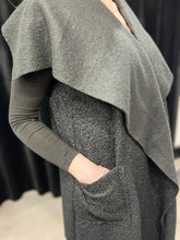 Load image into Gallery viewer, Longline Waterfall Waistcoat (various colours) - chichappensboutique