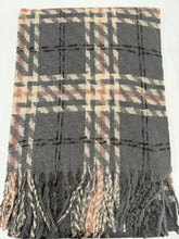 Load image into Gallery viewer, Autumn Check Scarf (various colours) - chichappensboutique