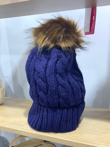 Soft Cable Knit Hat (various colours) - chichappensboutique