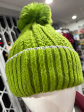 Load image into Gallery viewer, Sparkle Trim Bobble Hat (various colours)