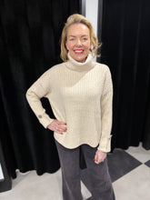 Load image into Gallery viewer, The Blake Button Cuff Knit (various colours)