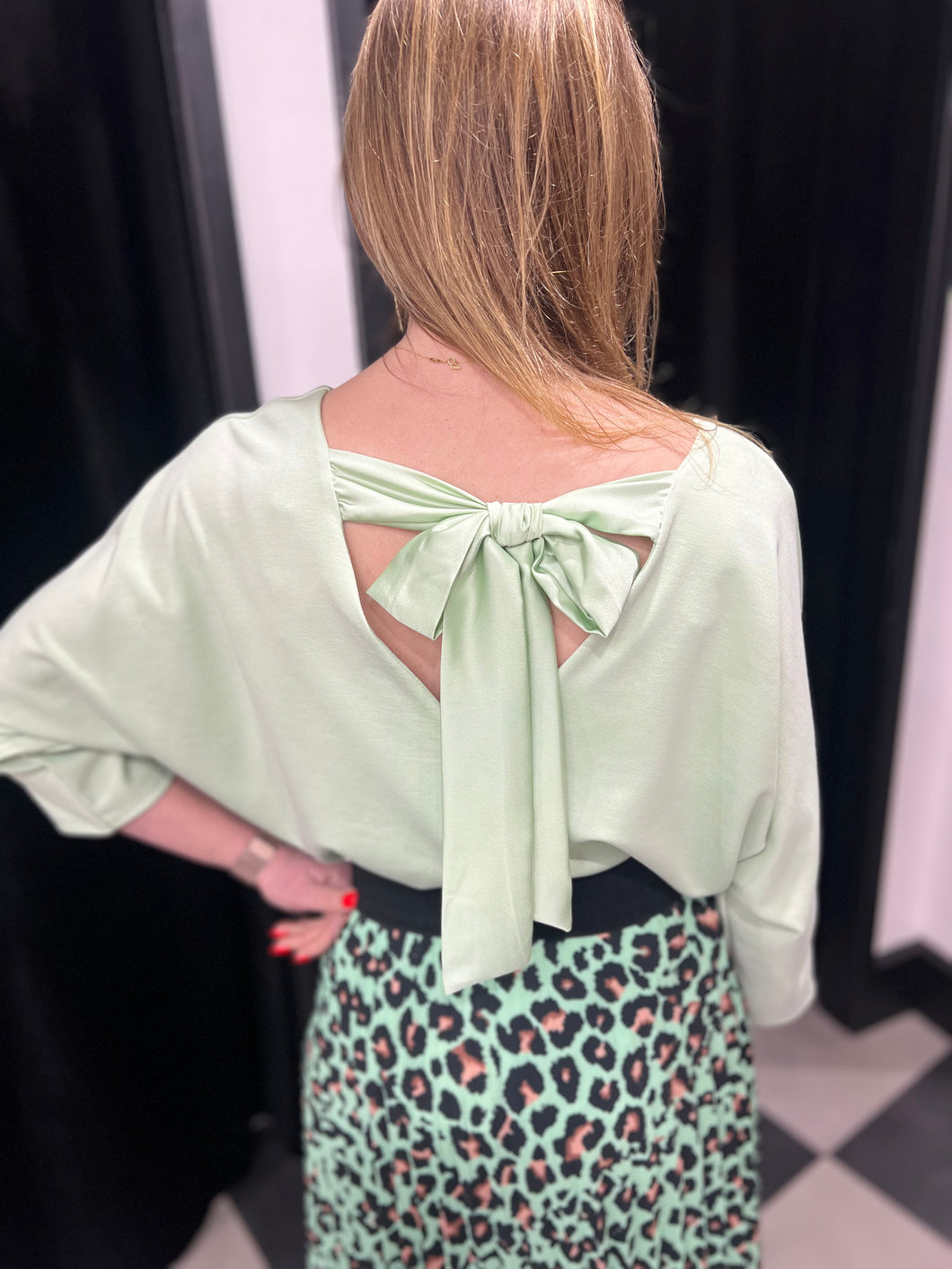Bow Back Top (various colours)