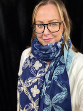 Load image into Gallery viewer, Sketch Clover Cashmere Blend Scarf (various colours)
