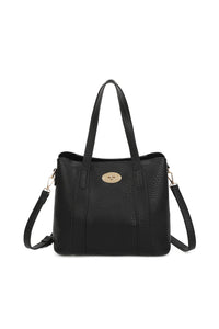 Faux Leather Small Tote Bag (various colours) - chichappensboutique
