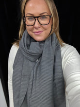 Load image into Gallery viewer, Super Soft Waffle Scarf (various plain colours) - chichappensboutique