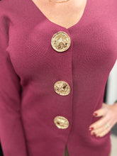 Load image into Gallery viewer, Zoria Button Front Knit (various colours) - chichappensboutique