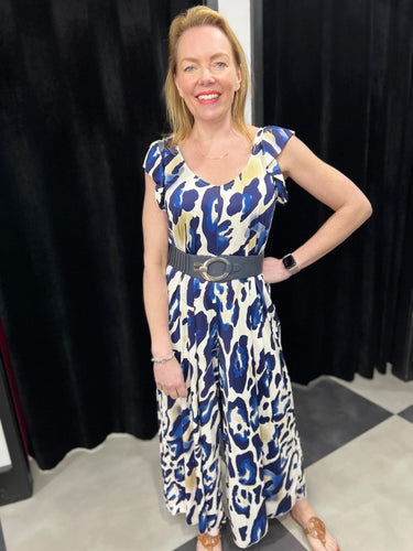 Leopard Lyon Jumpsuit (various colours) - chichappensboutique
