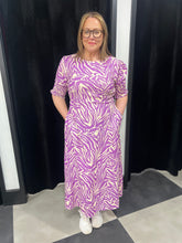 Load image into Gallery viewer, Zebra Print Tea Dress (various colours) - chichappensboutique