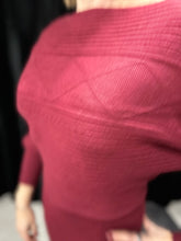 Load image into Gallery viewer, Two Part Cable Knit Dress &amp; Jumper (various colours) - chichappensboutique