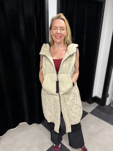 Luxe Longline Gillet (various colours)