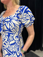 Load image into Gallery viewer, The Wendy Dress (Cobalt and white) - chichappensboutique