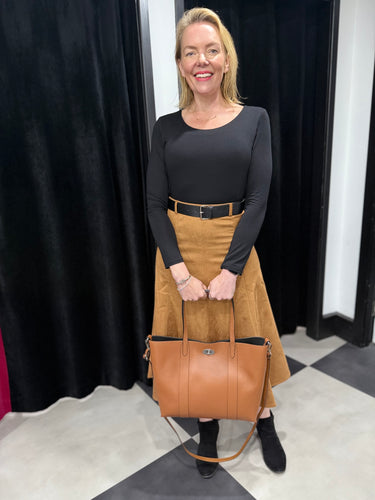 Leather Tote Bag (various colours) - chichappensboutique