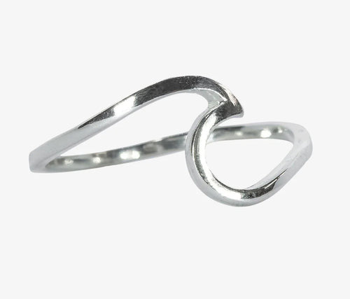 Puravida Wave Ring (silver) - chichappensboutique