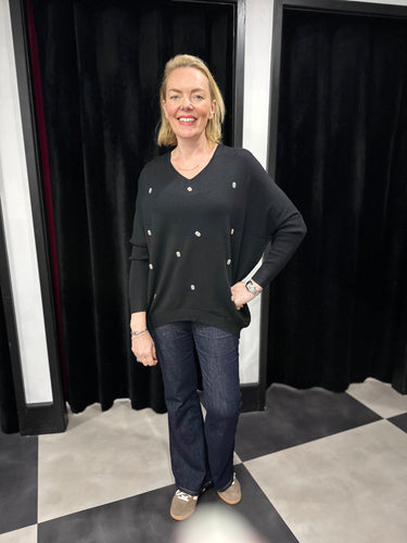 Multi Skull Knit (various colours) - chichappensboutique