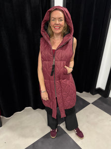 Luxe Longline Gillet (various colours)