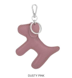Leather Dog Keyring (various colours) - chichappensboutique