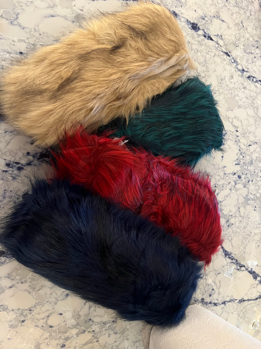 Faux Fur Headband (various colours) - chichappensboutique