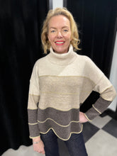 Load image into Gallery viewer, Striped Serenity Cosy Knit (various colours)