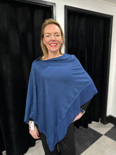 Load image into Gallery viewer, Chiffon Edge Poncho (various colours) - chichappensboutique