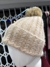 Load image into Gallery viewer, Braid Detail Bobble Hat (various colours)