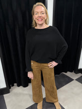 Load image into Gallery viewer, Faux Suede Military Trousers