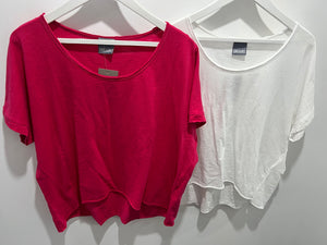 Dreams Scoop Neck T Shirt (various colours) - chichappensboutique