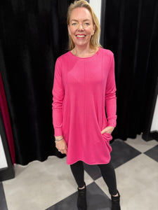 Martha Longline Knit (various colours) - chichappensboutique