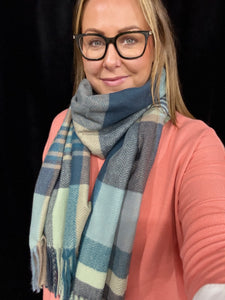 Claudia Cashmere Blend Scarf (various colours)