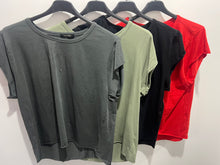 Load image into Gallery viewer, Essential Cap Sleeve Top (Various colours) - chichappensboutique
