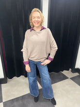 Load image into Gallery viewer, Soft Microfibre Layering Top (Plum) - chichappensboutique