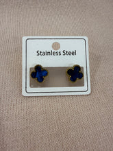 Load image into Gallery viewer, Clover Stud Earrings (various colours) - chichappensboutique