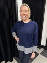 Load image into Gallery viewer, Contrast Hem Knit (various colours)