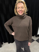 Load image into Gallery viewer, The Blake Button Cuff Knit (various colours)