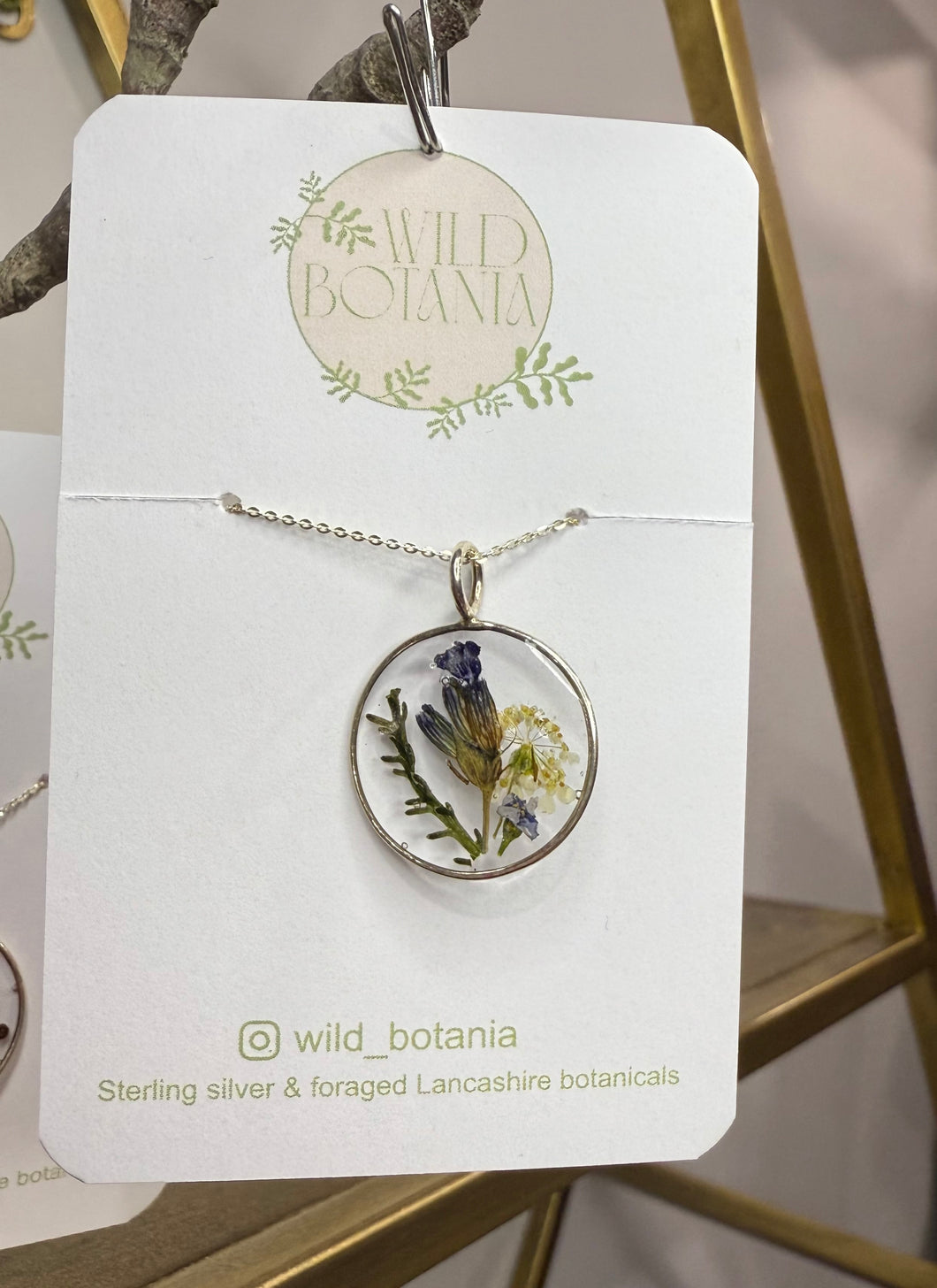 Wild Botania Necklace N1 (various colours) - chichappensboutique