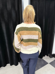 Autumn Stripe Cosy Knit (various colours)