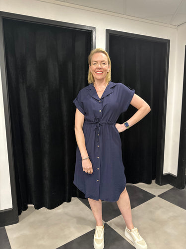 Oxford Shirt Dress (various colours) - chichappensboutique