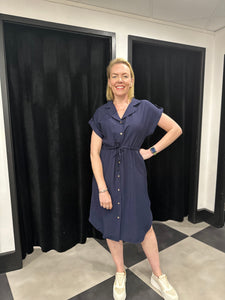 Oxford Shirt Dress (various colours) - chichappensboutique