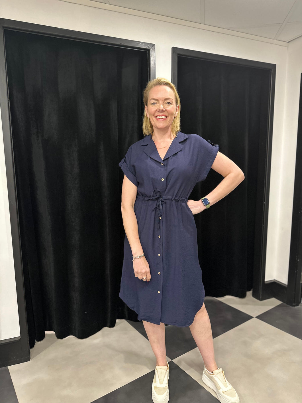 Oxford Shirt Dress (various colours) - chichappensboutique
