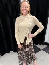 Load image into Gallery viewer, Polka Dot Bias Cut Skirt (various colours)