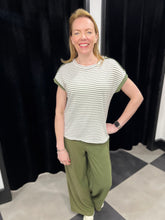 Load image into Gallery viewer, Brooke Button Detail T-shirt (various colours) - chichappensboutique