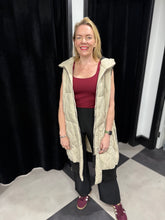 Load image into Gallery viewer, Luxe Longline Gillet (various colours)