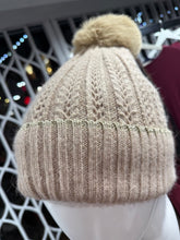 Load image into Gallery viewer, Sparkle Trim Bobble Hat (various colours)