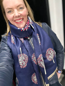 Bay Tree Scarf (various colours)
