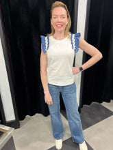 Load image into Gallery viewer, Statement Cap Sleeve Tshirt - chichappensboutique