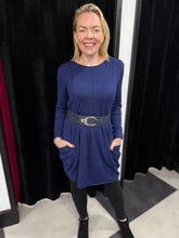 Load image into Gallery viewer, Martha Longline Knit (various colours) - chichappensboutique