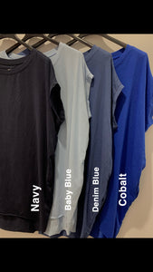 Essential Longline Tshirt (various colours) - chichappensboutique